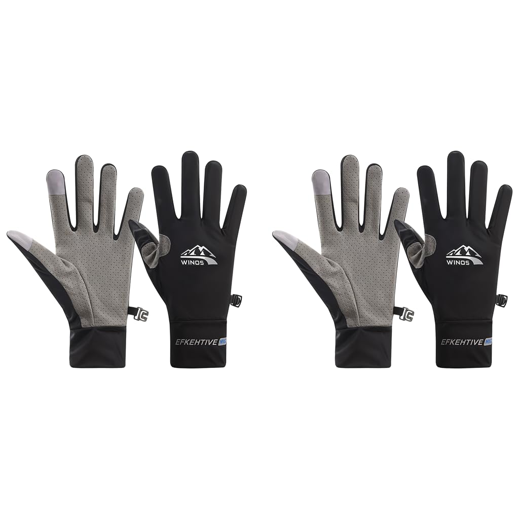 Proberos Driving Gloves for Men and Women with Ice Silk Breathable Fabric | 2PCS Set