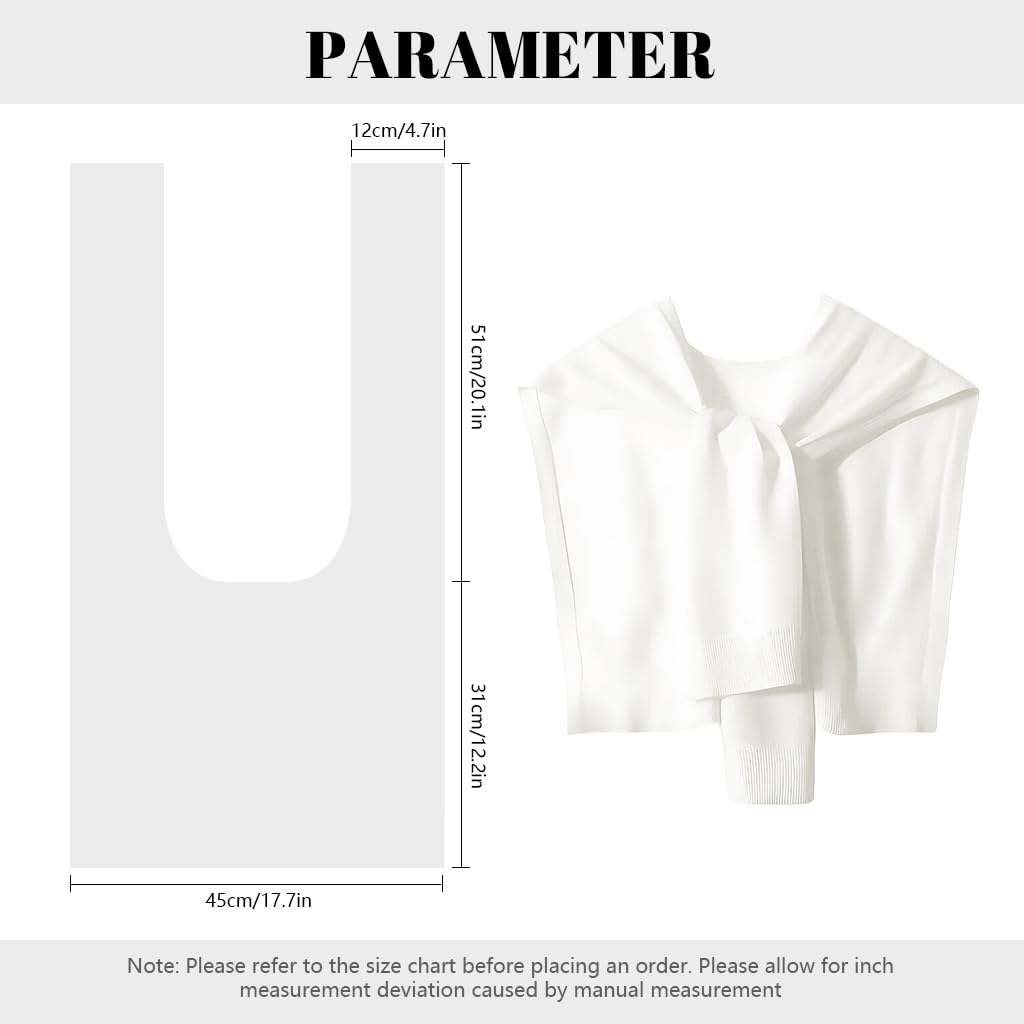 SANNIDHI Sweater Shawl Wrap for Women with Front Tie Strap in Soft Knitted Fabric | White