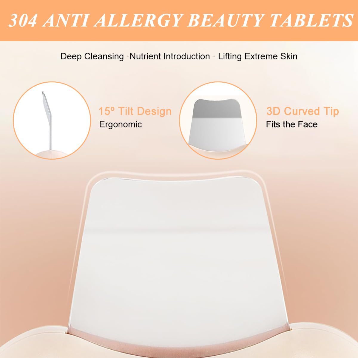 MAYCREATE Blackhead Remover Tool for Deep Cleansing with Heart Shaped Handle | 2 PCS Stainless Steel