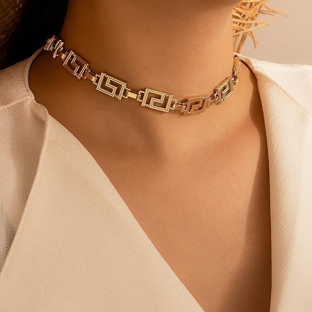 ZIBUYU® Stylish Multilayer Chain Pendant Necklace