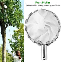 HASTHIP® Picking Basket for Fruit Picker Picking Head for Fruit Picker, Fruits Catcher Universal Picking Basket for Fruit Picker Screw Fixed Picking Head Labor-Saving Fruit Picking Tool