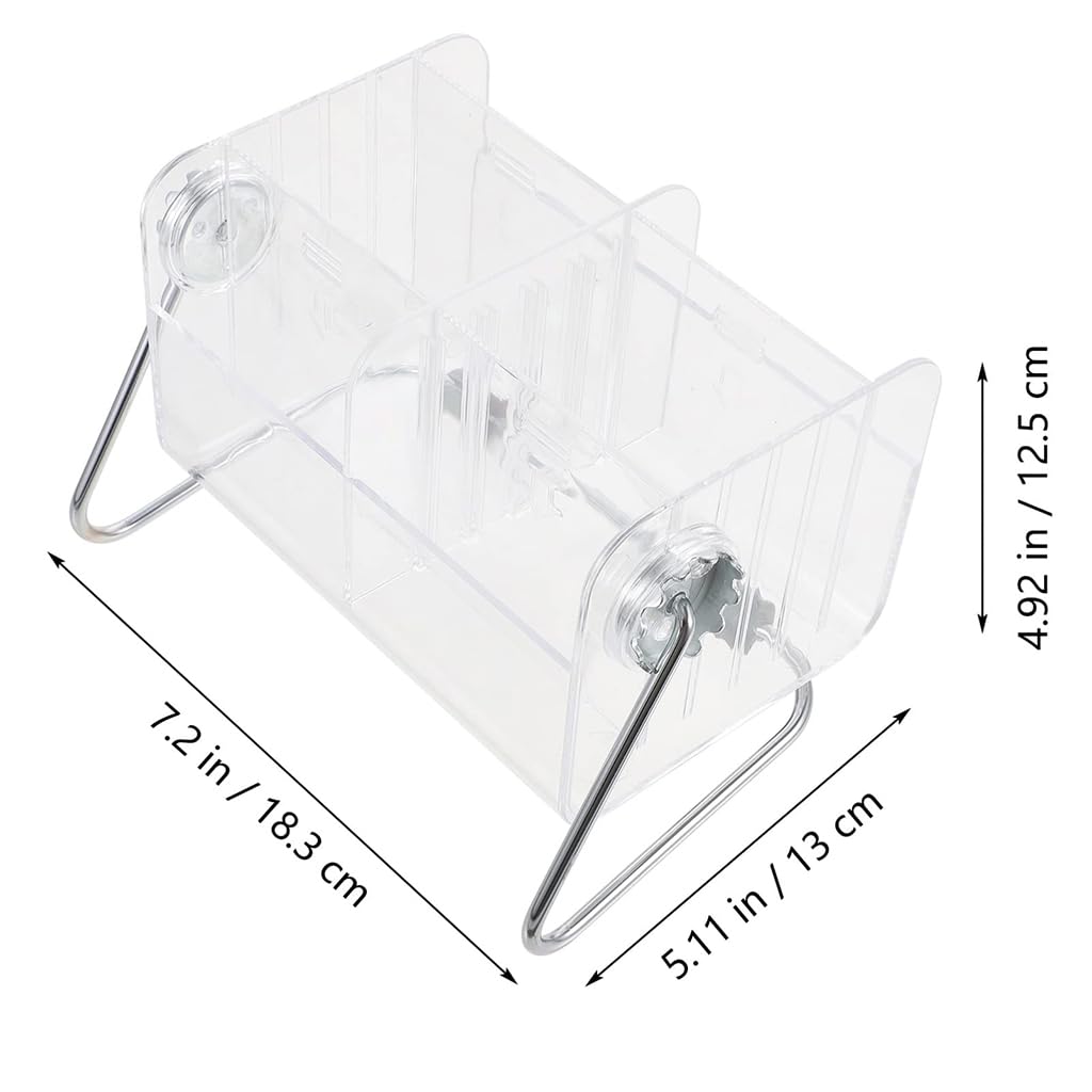 Zibuyu Clear Acrylic Remote Holder for Desk and Table featuring Adjustable Metal Stand | Multi-Functional Organizer for Home and Office