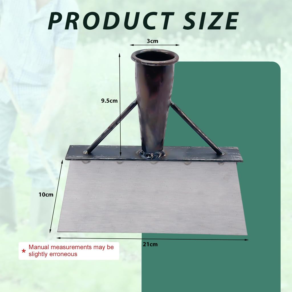 HASTHIP Hand Weeder for Weed and Mud Removal with Anti Splash Panel | Fits 3cm Handle