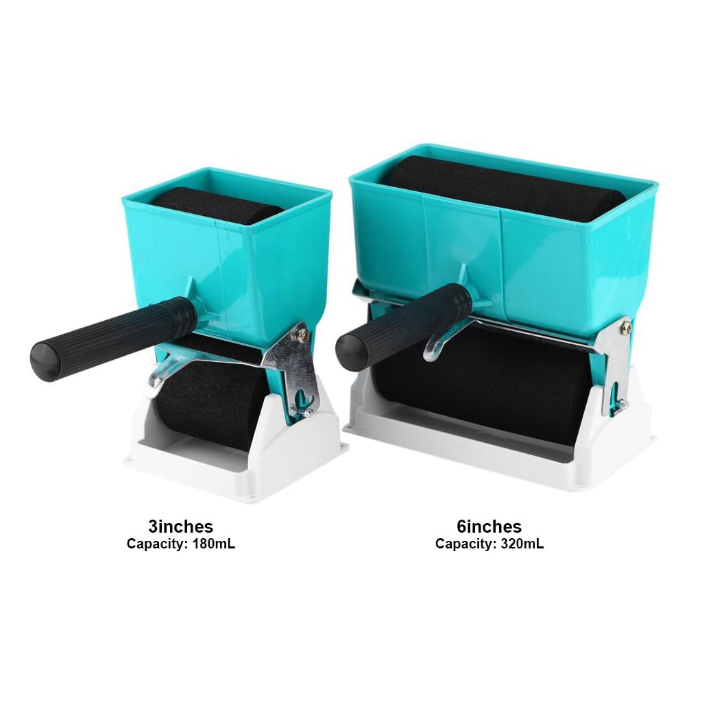 Serplex Glue Applicator Roller for Woodworking with 180 ml Container and 3 inch Roller | Manual Even Glue Spreading Tool