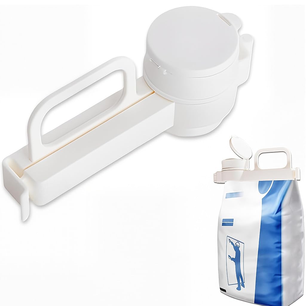 Supvox Clips for Packet Sealing for Food Storage with Leak Proof Pour Spout & PP Material | Reusable Airtight Cap