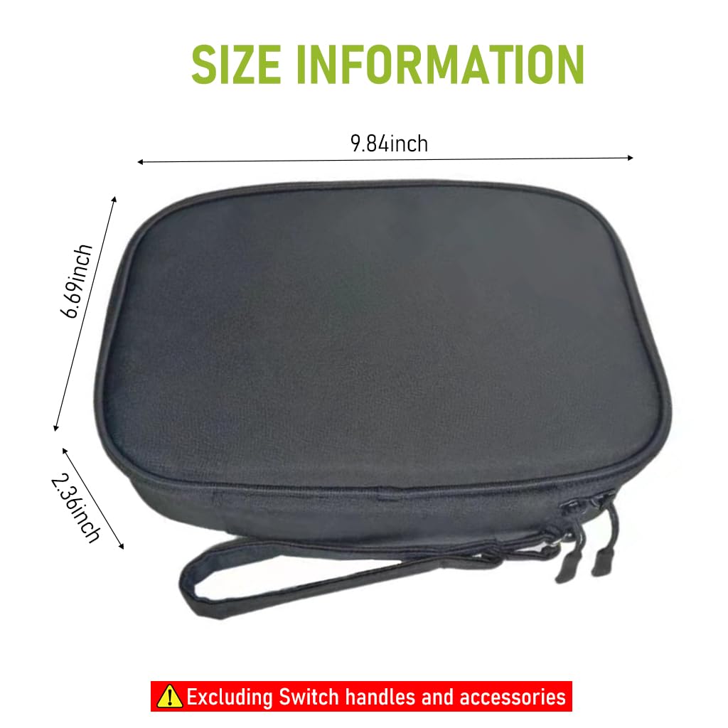 Carrying Case for PS5 Controller with EVA Storage Bag for Two Controllers | Travel Accessory Bag