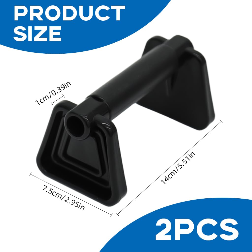 Proberos Push Up Bars for Home and Gym with Foam Handles 145x110mm PP Base | Wrist Protection