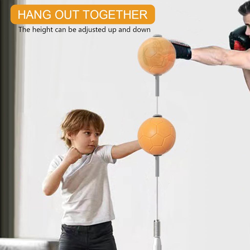 Proberos MMA Boxing Reflex Ball for Training with Adjustable 139–154cm Stand | PU Material
