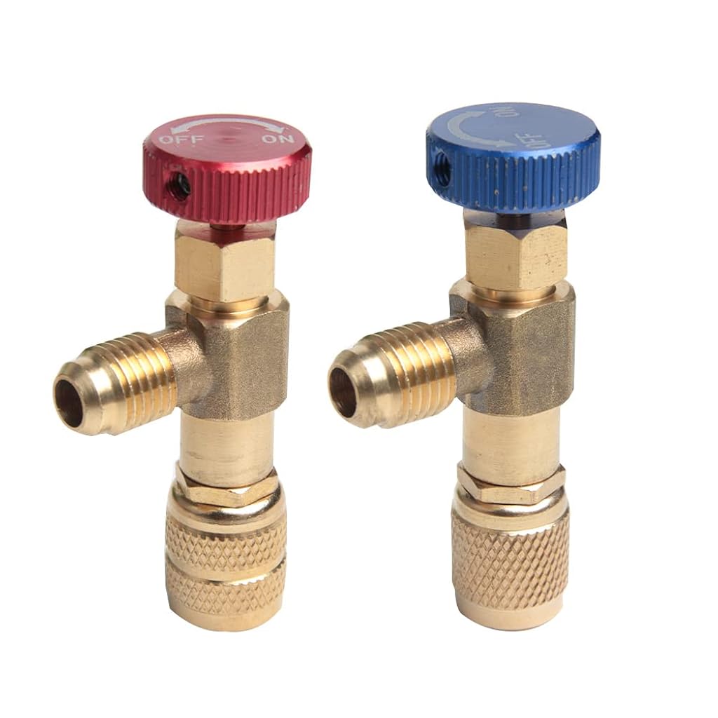 Serplex® Multifunctional R22/R410A Refrigeration Charging Adapter, Air Conditioning Charging Valve 1/4