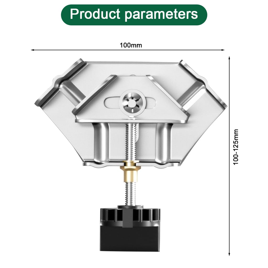 Serplex Woodworking Jig for 90° Corner Assembly with Adjustable Clamp | Alloy Steel Pack of 2