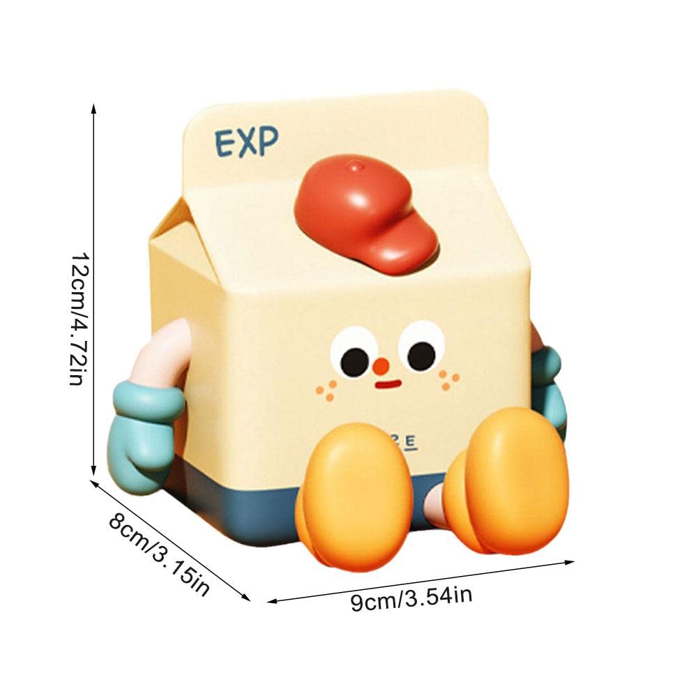 ELEPHANTBOAT Night Light for Kids with 30mins Auto Off Timer and USB Rechargeable 500mAh Battery | Soft Silicone Milk Box Design