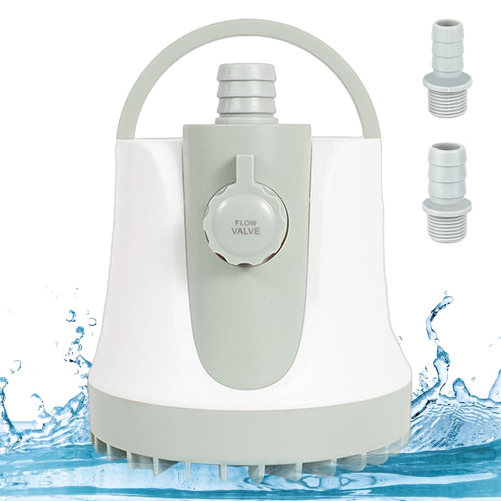 Qpets Aquarium Water Pump for Fish Tanks with 25W Motor 1500L/H Flow | Adjustable Filtration System