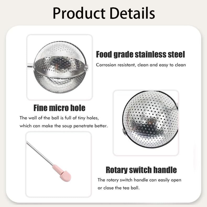 ZIBUYU Stainless Steel Spice and Powder Shaker for Baking with Duster Spoon Pink | Even Flour and Sugar Distribution Tool
