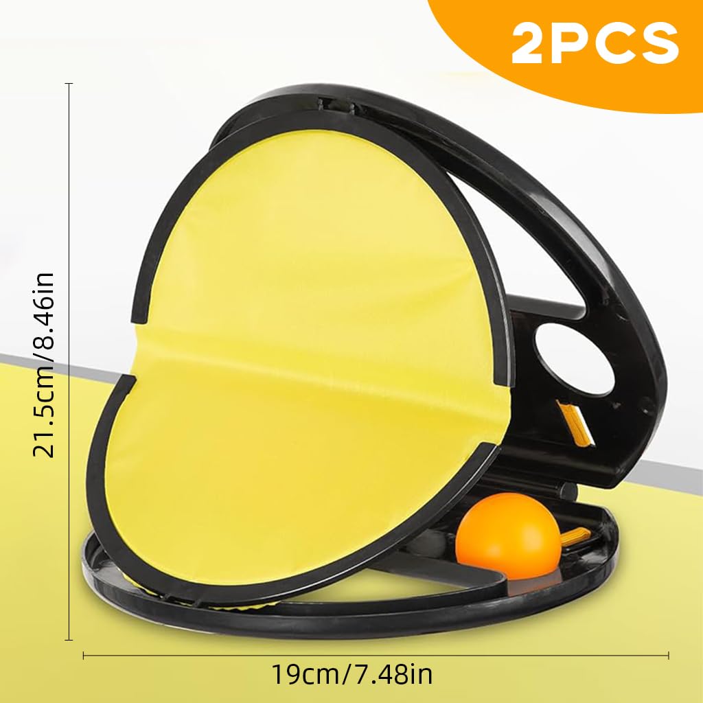 Proberos Toss and Catch Ball Game Set for Outdoor Play with 2 Mitts and 4 Balls | Kids & Adults