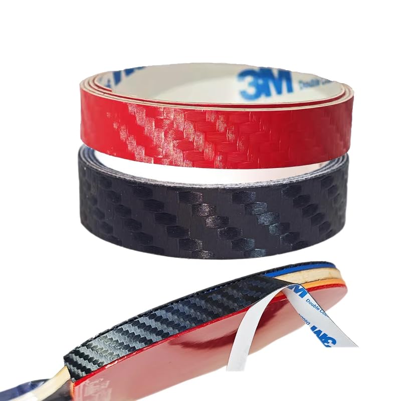 Proberos® Table Tennis Racket Edge Tape, Racket Side Portable Protection, Lightweight Protect Edges of Rubber Blade