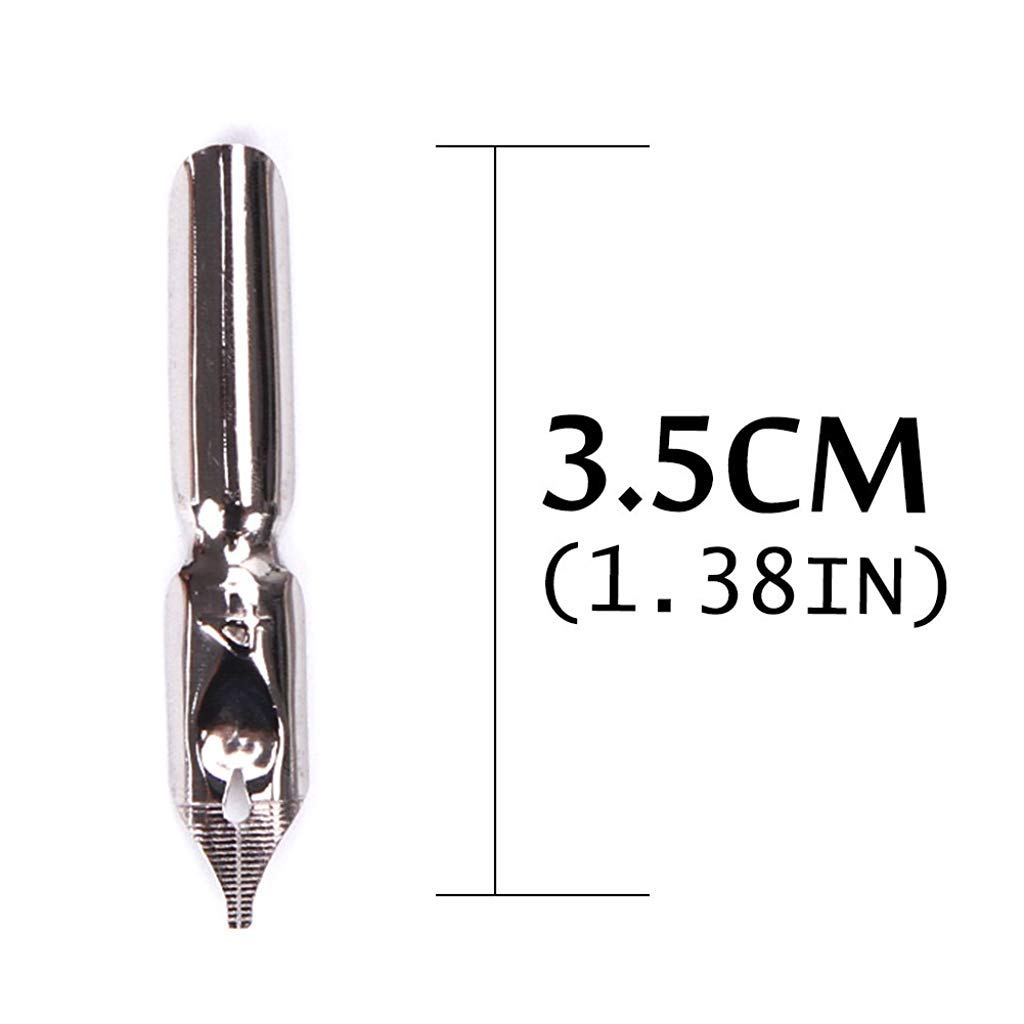 HASTHIP Calligraphy Pen Set for Elegant Writing with 5 Extra Metal Nibs and Purple Feather