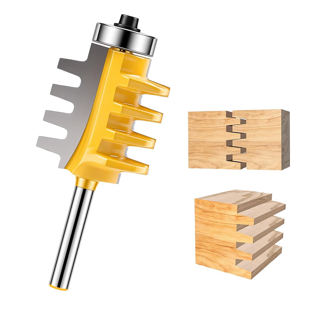 HASTHIP® Reversible Finger Joint Router Bit with 1/4
