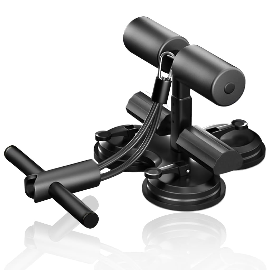 Proberos Sit Up Bar for Home Workout with Dual Strong Suction Cups and Adjustable Height