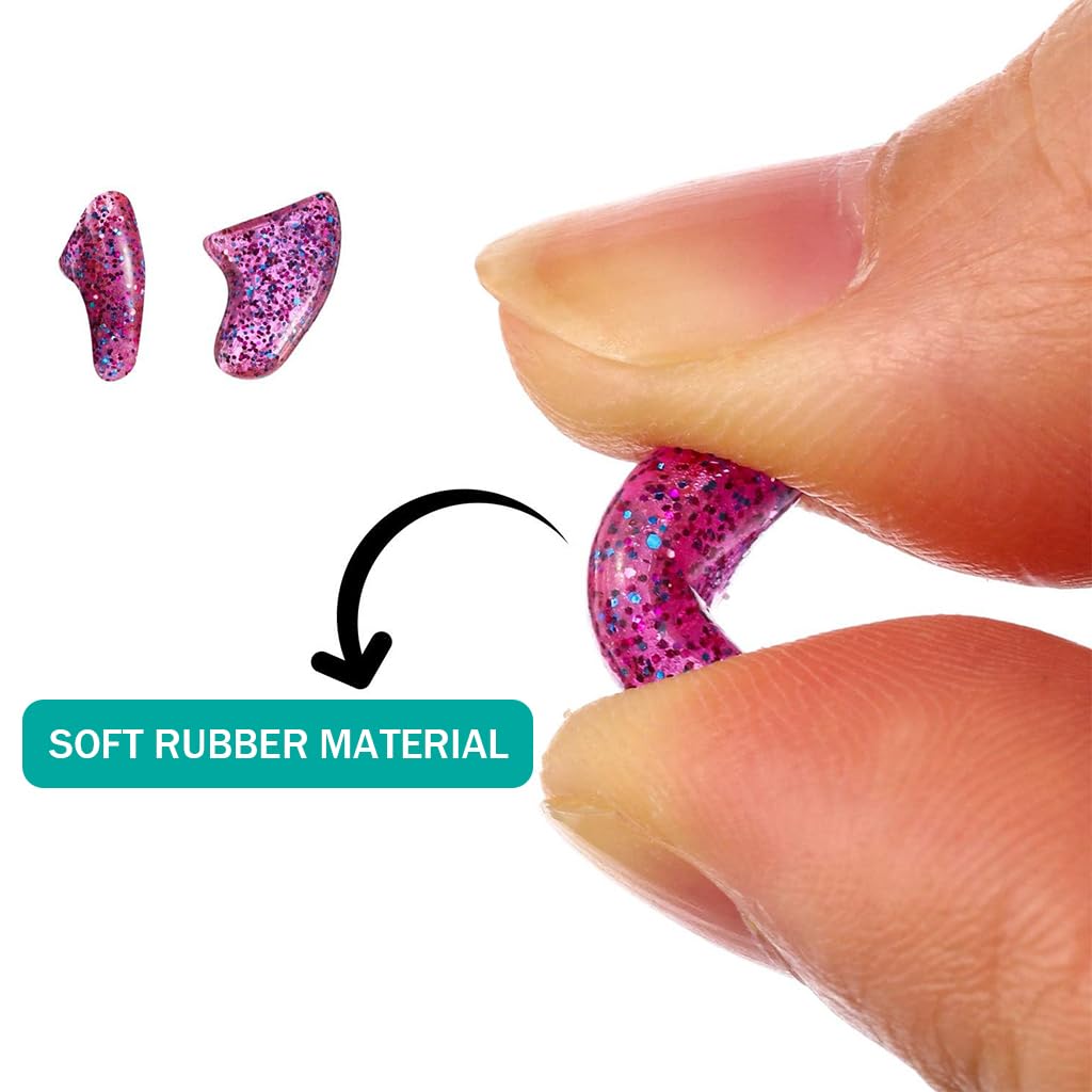 Qpets Cat Nail Caps for Scratch Protection featuring Non Toxic Silicone | 120pcs and 12 Colors