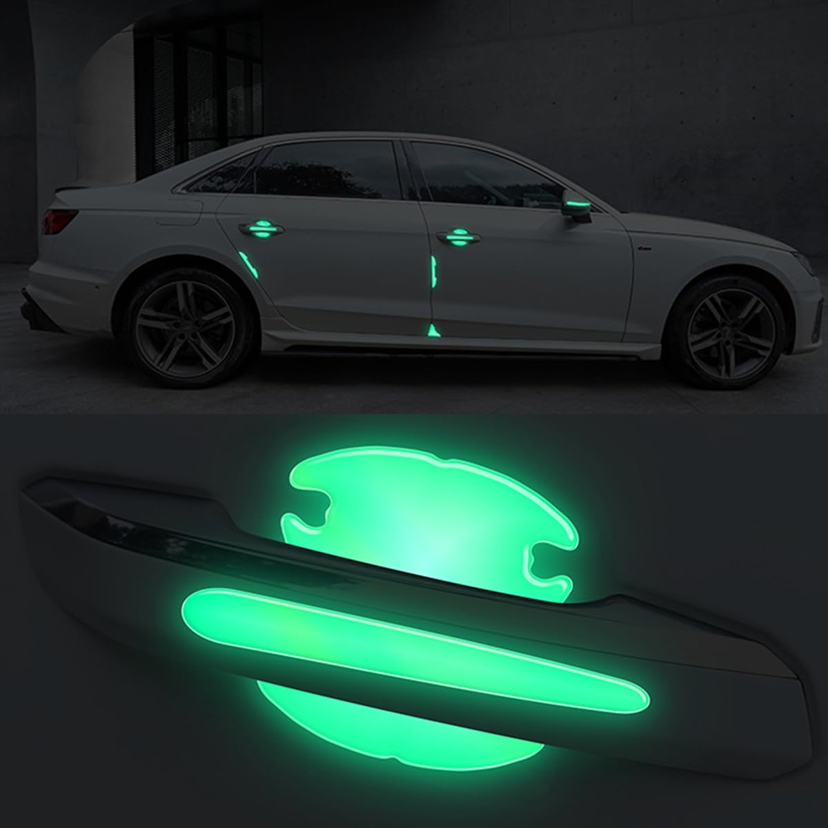 STHIRA Reflective Stickers for Cars and Bikes featuring Self-Adhesive Design 36Pcs 3x8cm | Waterproof PET High Visibility
