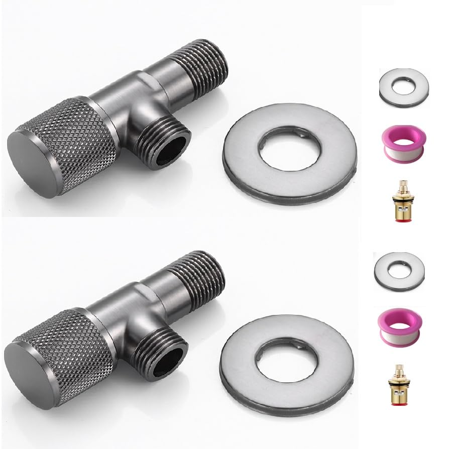 HASTHIP® 2-Piece Set, Angle Valve 1/2 inch self Sealing Glue, Suitable