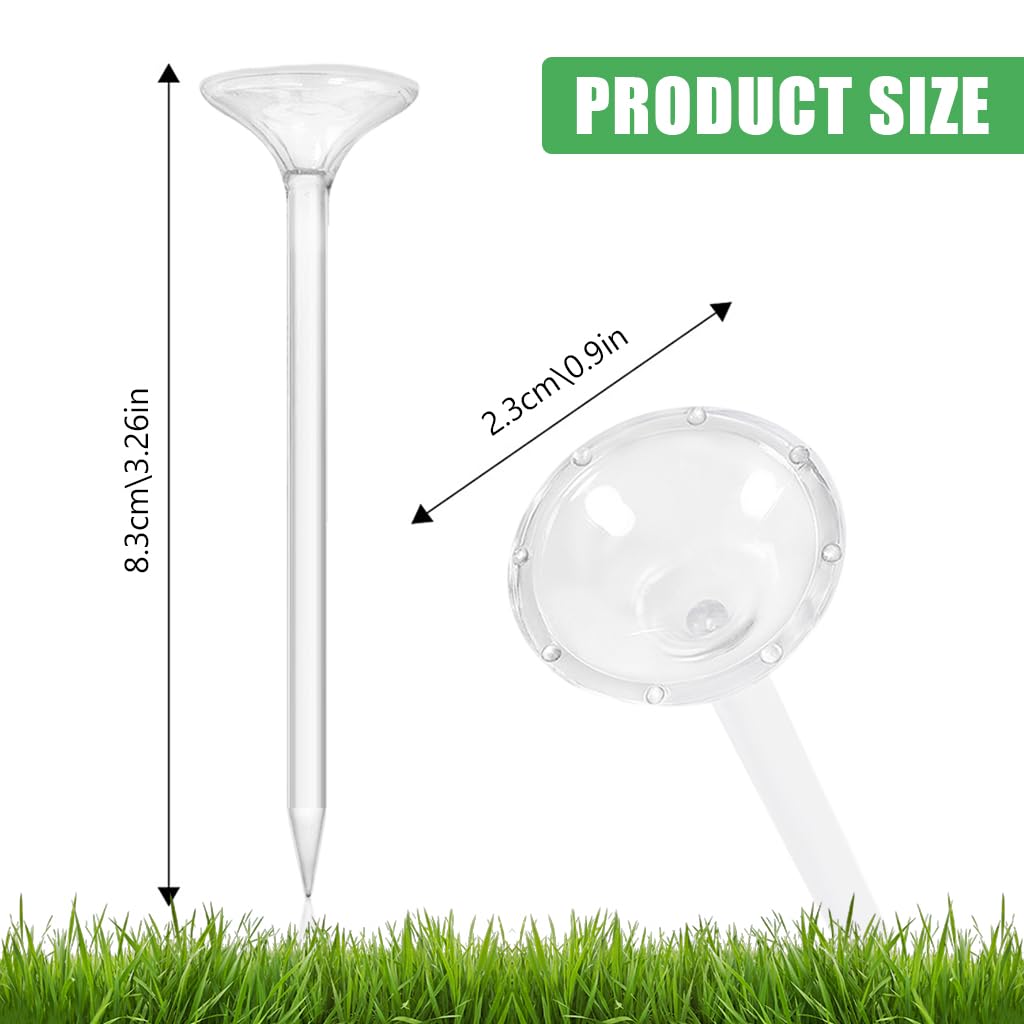 Proberos Golf Tees for Drivers featuring 8 Prong Design and 3.26 in Transparent Plastic | 20 Pcs