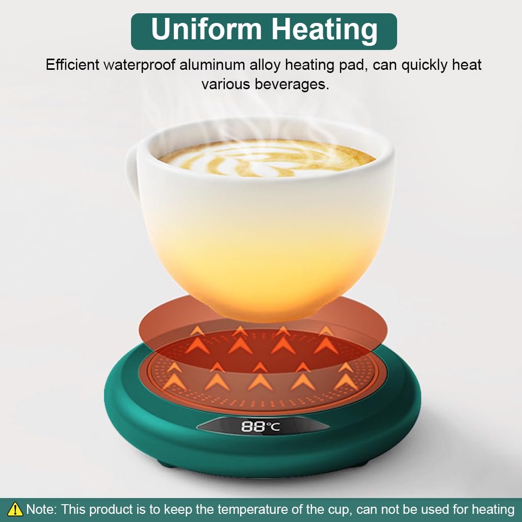 Supvox Milk Warmer with LCD Digital Temperature Display featuring 55–75°C Adjustable Settings