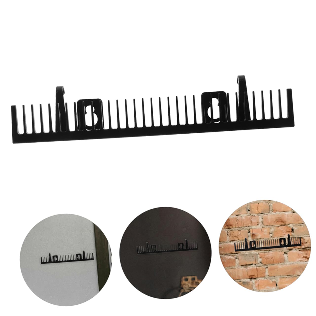 MAYCREATE Hair Extension Wall Holder with Suction Cups for Salons and Home | Pack of 2 Organizer