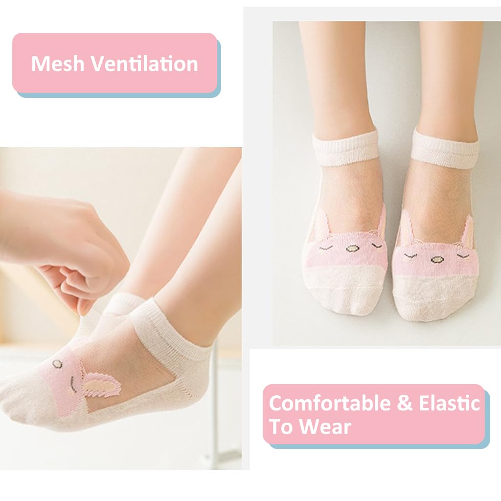 SNOWIE SOFT Baby Ankle Socks for Toddlers with Soft Elastic Band and 90% Cotton | 5 Pairs