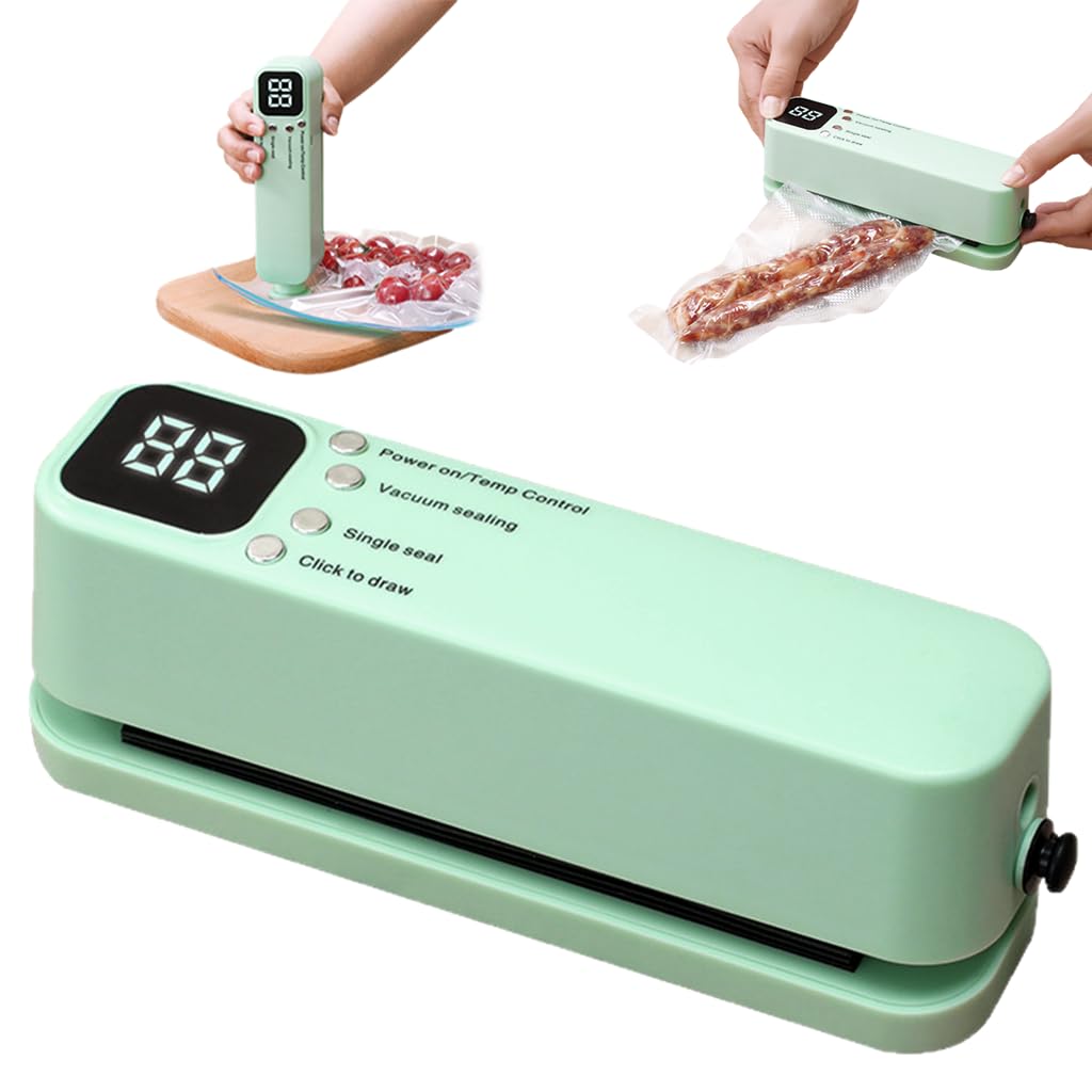 HASTHIP Vacuum Sealer Machine with Built-in Cutter and LED Indicator | 7 in 1 Food Sealing System