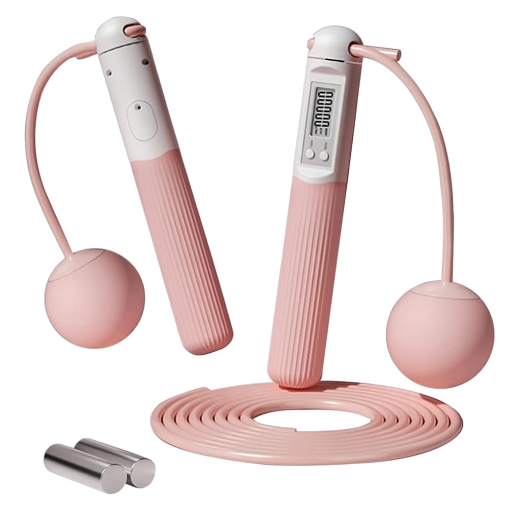 Proberos Kids Skipping Rope for Exercise with 2.8m Adjustable Length and Anti Slip Handles | Soft TPE Cover for Safe Fun