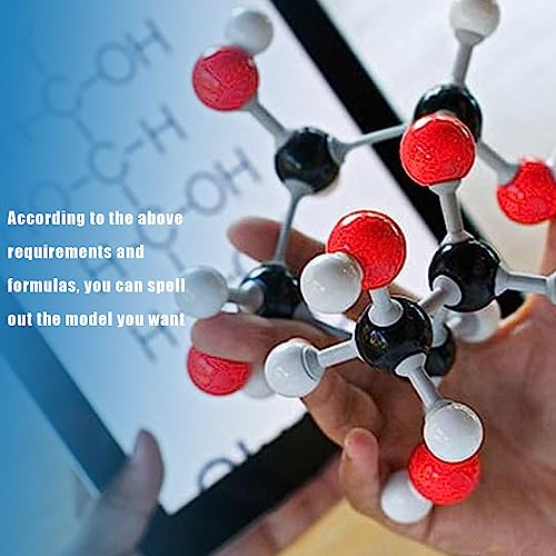 PATPAT® Chemistry Kit Molecular Model 534PCS 3D Structure Set Ball-and-Stick Models for Class Science Kids School Supplies Organic Learning