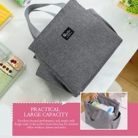 ELEPHANTBOAT® Lunch Bag with Side Pockets, Insulated Tiffin Bags Thermal Bento Box for Office Picnic Camping School