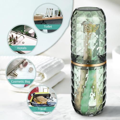 HASTHIP® Multi Functional Toothbrush Travel Box