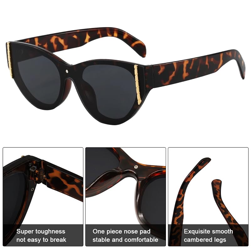 PROBEROS Sunglasses for Men and Women with UV400 Polarized Lenses featuring TR 90 Frame | Case and Strap Set