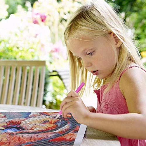 HASTHIP 5D Diamond Painting Kit for BTS Portrait Art with Full Drill 11.8x15.7 in | Gift for Fans