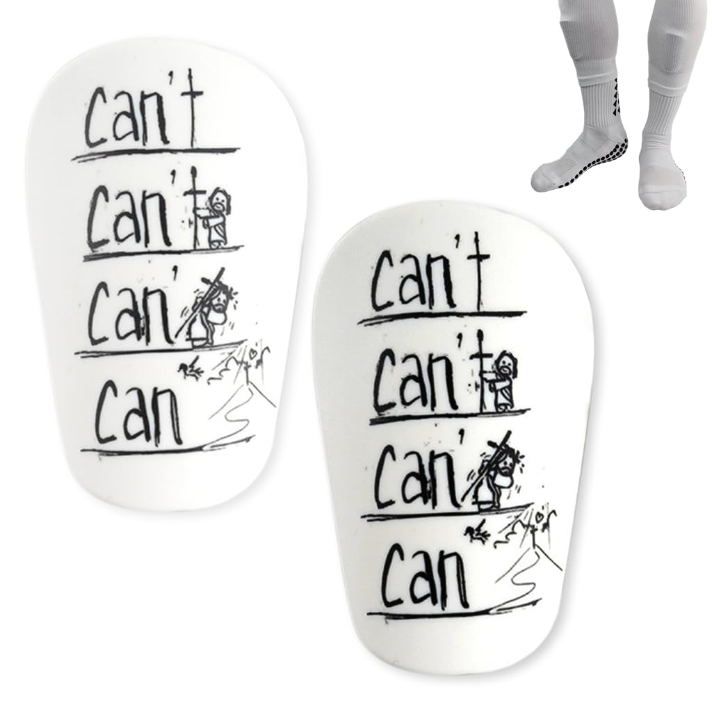 Proberos Mini Shin Guard for Kids with EVA Cushioning 7.8×12cm | Lightweight Plastic Protection