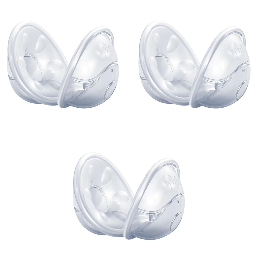 SNOWIE SOFT Reusable Nipple Caps for Breastfeeding Mothers with Leak Proof Silicone | 6PCS