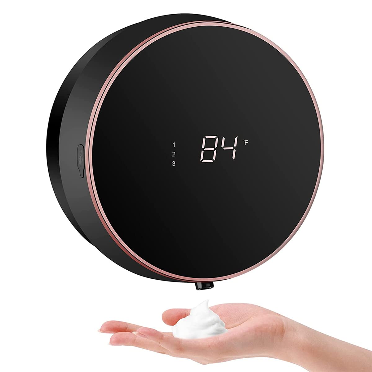 Supvox Auto Soap Dispenser for Kitchen and Bathroom with 280ml LCD Display | No Touch Rechargeable Foaming Hand Wash