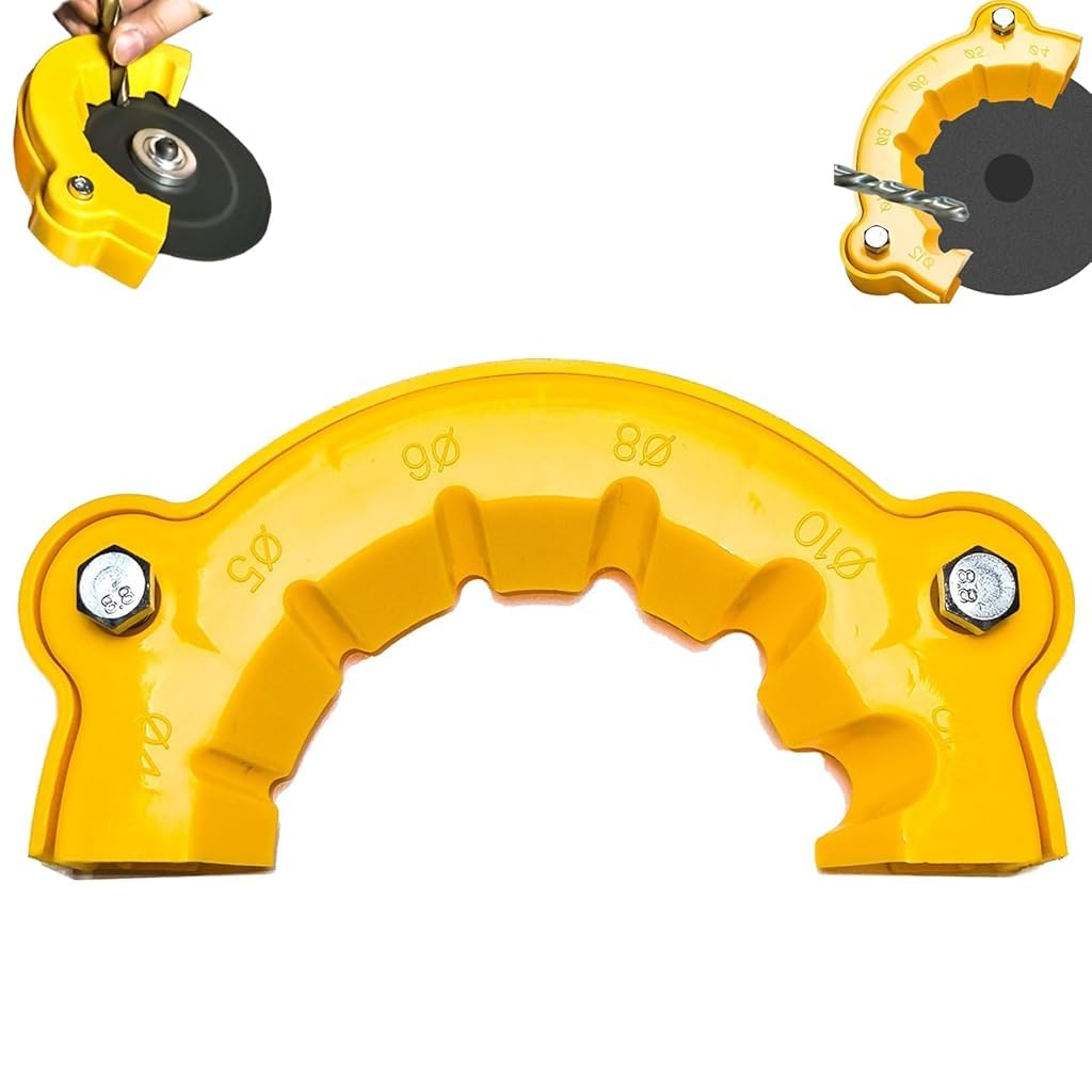 Serplex Electric Angle Grinder Attachment for Drill Bit Sharpening 4–12mm | Universal Tool for DIYers and Professionals