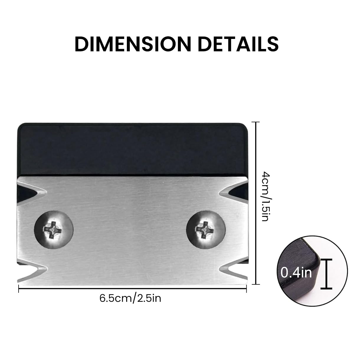 Serplex Woodworking Edge Trimmer for Precise Corner Finishing with Dual Head Slot and Steel Blade