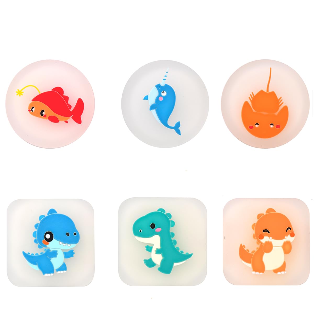 Serplex Door Handle Bumpers for Wall Protection with Self Adhesive Rubber | 6Pcs Quiet Stoppers