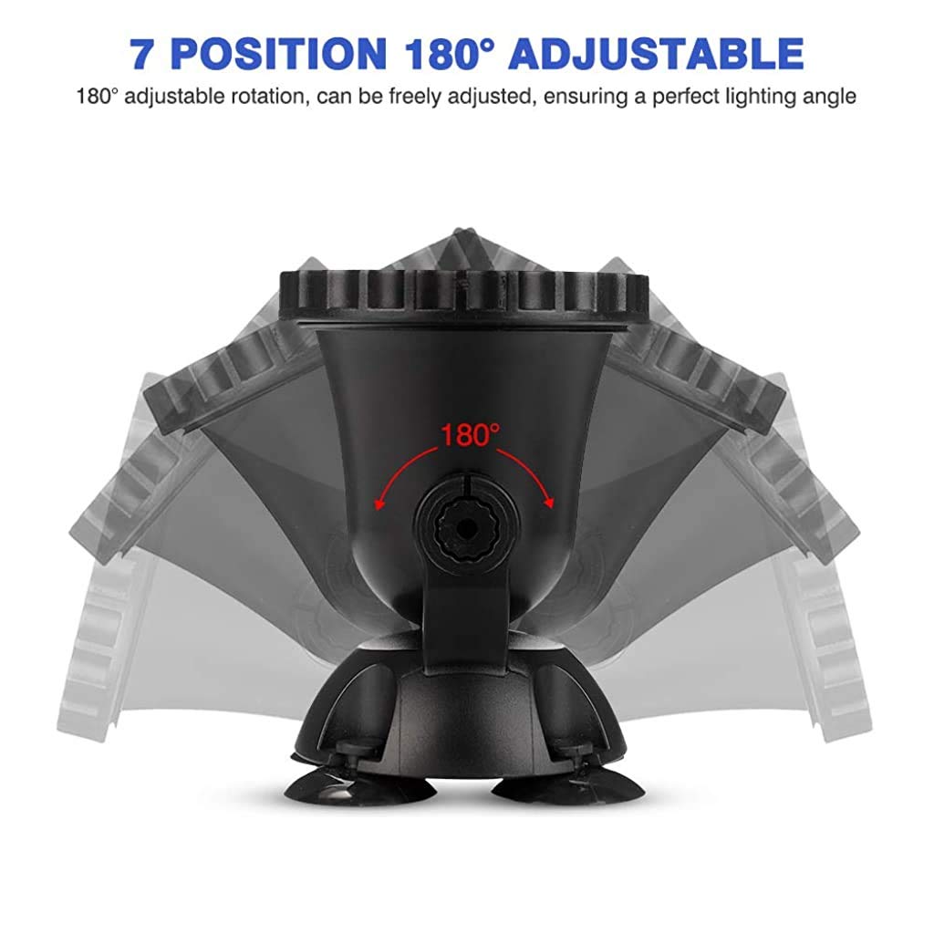 Underwater RGB Aquarium Spot Lights for Pond and Pool with 36 LEDs & RF Remote | IP68 Multicolour