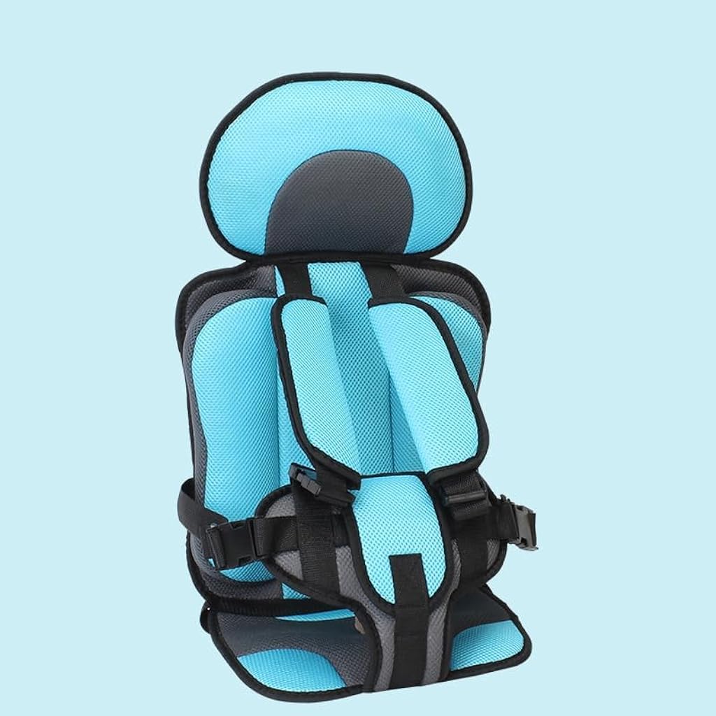 SNOWIE SOFT® Breathable Mesh Seat Liner Pad For Babies 0-4 Years With Safety Belt-S, Padded Shoulder Protection, Adjustable Buckle, Versatile Use - Car Seats, Strollers, Portable Design