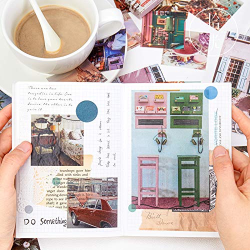 HASTHIP 55 Pcs Stickers Set Mucha Girls Journal Stickers for Planner DIY Decorative Stickers for Scrapbook Journaling Diary Book Planner Art Project 55 Designs (Multi-color2)
