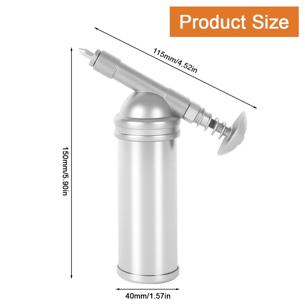 STHIRA Mini Lubrication Oil Spray Bottle for Machinery and Bicycle Maintenance featuring Precision Nozzle and Leakproof Zinc Alloy Steel Body | 85g Refillable Oiler