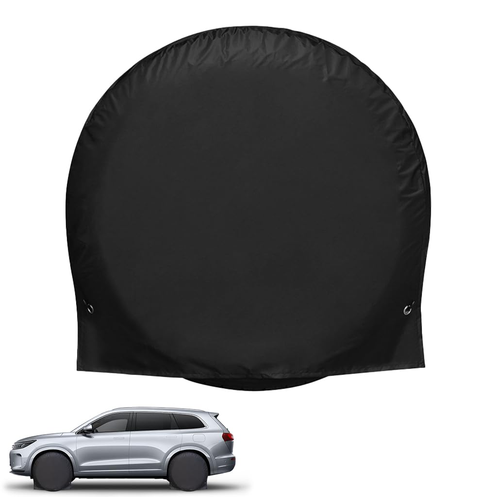STHIRA Tire Cover for 30‑32 inch Tires with Hooked Straps and 210D UV‑Resistant Oxford | Waterproof Reusable Wheel Protector