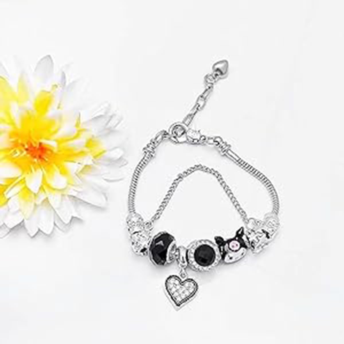PATPAT Bracelet for Women featuring Kuromi Sanrio Design with Adjustable Chain | Cute Gift for Girls