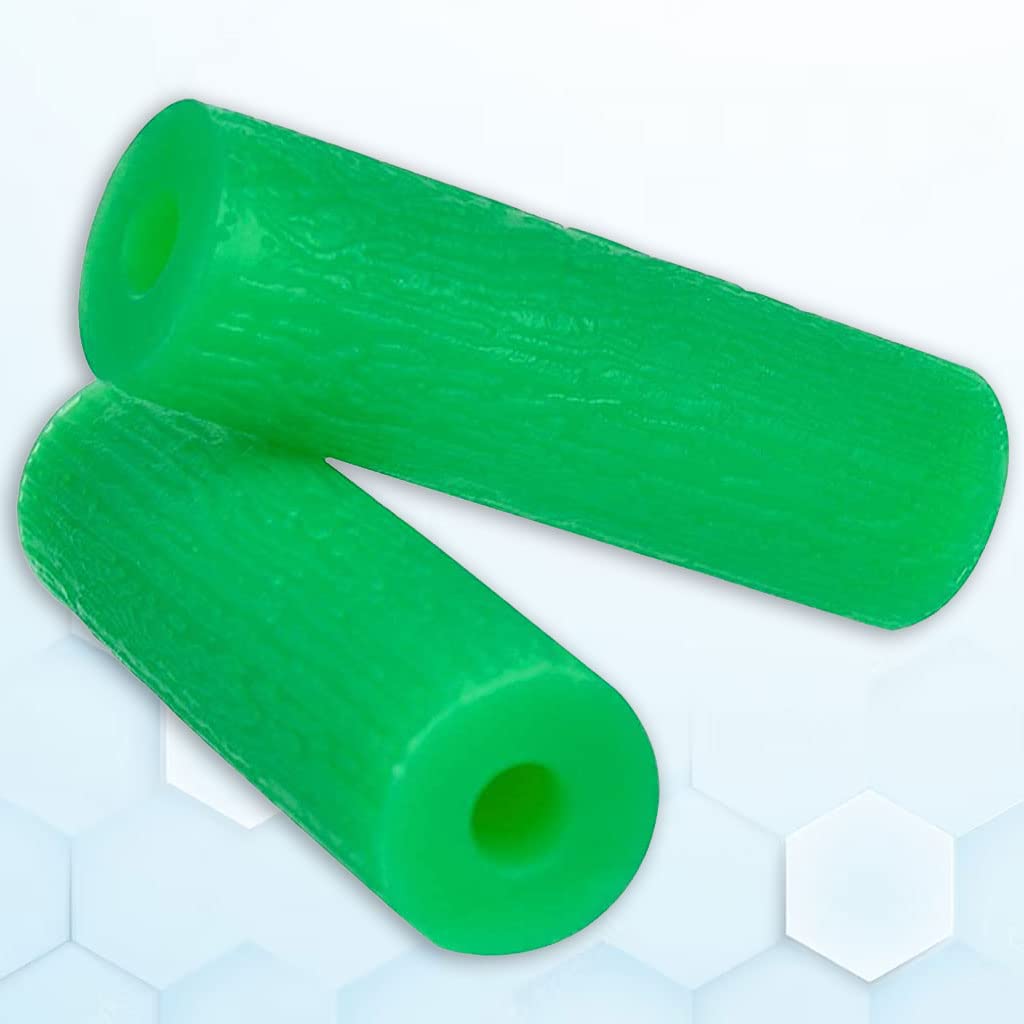 ZIBUYU orthodontic aligner chewies for aligner trays with food grade silicone and mint flavor | 2pcs set with storage box