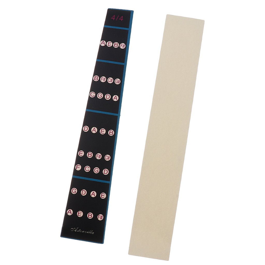 HASTHIP® Violin Finger Guide 4/4 Full Size Fingerboard Sticker Fret Position Indicator Fiddle Intonation Chart Stickers Fingering Label 3PCS